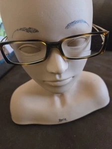 Chanel Tortoise Gold Tone Eyeglasses 3073-B c502 51-16 135 Frame Only. - Picture 1 of 6