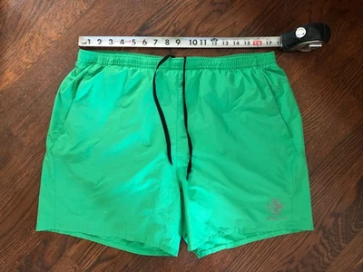 Vinatage RLX Ralph Lauren L Men's Safety/Neon Green “02 Unit” Shorts Size Large - Image 1 of 4