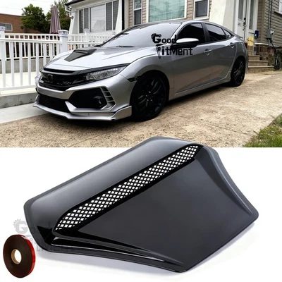 For Honda Civic Type R 2016-2021 Car Air Flow Intake Scoop Hood Decor Vent Cover - Image 1 of 4