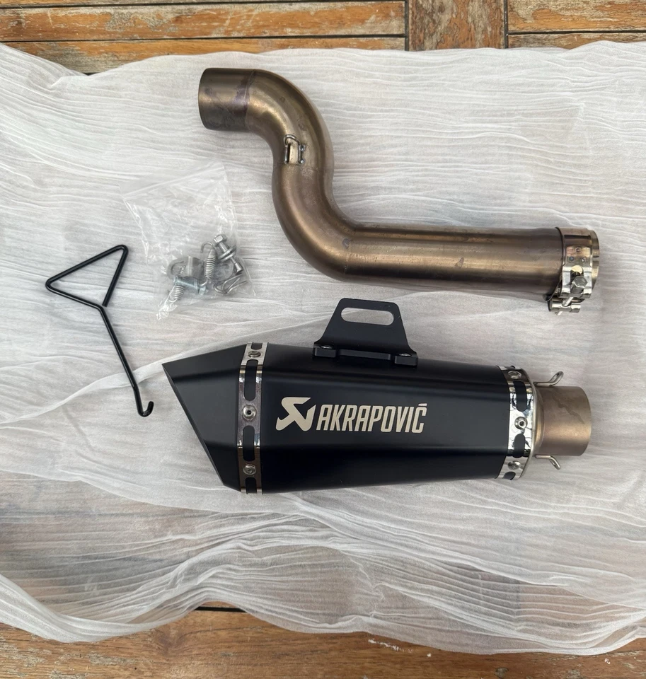 Demi Ligne Echappement Akrapovic F900xr/f900r En Inox avec chicane amovible - Bild 1 von 4