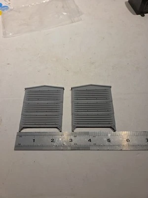 Resin Molded O scale 2 rail O Gauge boxcar Ends New Part Lot #76 - Image 1 of 4