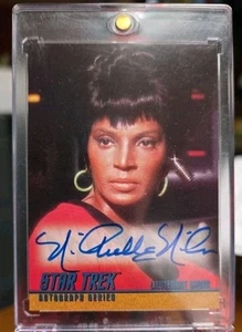Nichelle Nichols Autograph STAR TREK The Original Series A34 Uhura 1997 SkyBox - Picture 1 of 2