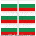 BULGARIA Bulgarian Flag 40mm (1.6") Mobile Cell Phone Mini Stickers, Decals x6