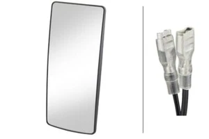 HELLA Exterior Mirror Mirror Glass Left N/S Right O/S 24V (9MX 562 841-002) - Picture 1 of 6