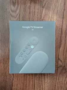Brand New 2024 Google TV Streamer (4K) (Hazel) In Box From Google Store IN HAND - Picture 1 of 1