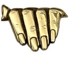 Fingers Belt Buckle with Belt, Solid Brass Hand Seduction, Vintage Design, Baron