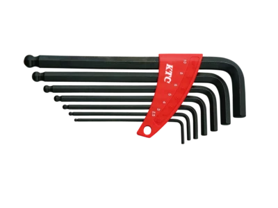 KTC Ball Point L-shaped Long Hex Wrench Set [7-piece set] HL257 Japan - Image 1 of 2