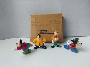 Juego de 4 figuras de tropa Disney Goof de 1990 - Caja de correo de cereales Kelloggs de colección - Imagen 1 de 2