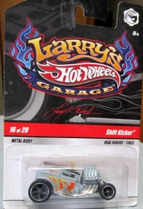Hot Wheels Larry’s Garage SHIFT KICKER Real Riders Gray Metal Body 16/20 NEW - Picture 1 of 12