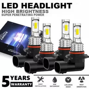 For Chevy Express 2500 LT Standard Passenger Van 3-Door 06-21 LED Headlight Bulb - Bild 1 von 15
