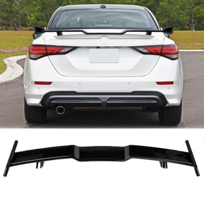 57" Glossy Black Rear Trunk Spoiler Sport Racing Wing For Nissan Maxima 4-Door - Image 1 of 4