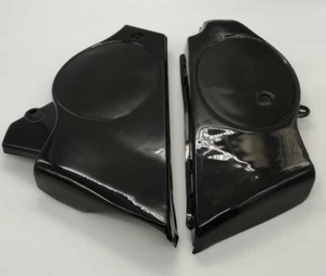 Suzuki TS 185 er 1980  SIDE COVERS PANEL black  - Picture 1 of 10