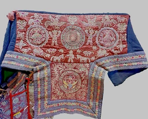 Auth: Antique Chinese Silk Embroidery FINEST Mystical ART Beauty 3x6' - Picture 1 of 23