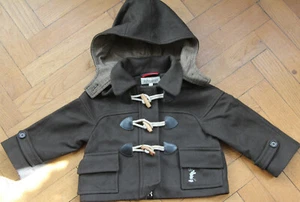 Donaldson Mantel Dufflecoat Wolle Mickey Mouse 3 4 Jahre 98 104 NP 238€ edel - Bild 1 von 4