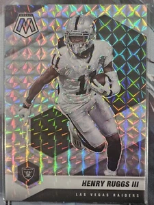 HENRY RUGGS III 2021 Panini Mosaic Prizm #108 - Raiders  - Picture 1 of 2