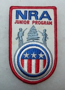 Vintage NRA National Rifle Association Junior Programm bestickt Shirt Patch - Bild 1 von 1