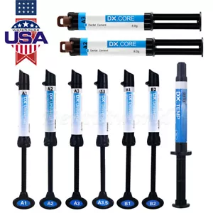 Dentex Dental Light Cure Composite Resin A1/A2/A3 Temp Filling/Core Build Up - Picture 1 of 65