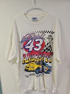 Vintage Tultex 2000 John Andretti NASCAR T-Shirt Richard Petty Size 2XL - Picture 1 of 14