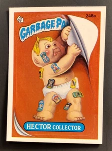 1986 Topps GPK Garbage Pail Kids Series 6 #248a Hector Collector EX-MT+ *hp - Picture 1 of 2