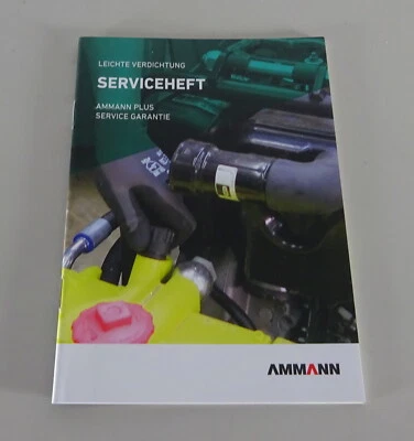 Serviceheft Ammann ACR Stampfer / APF, APR, APH Rüttelplatten + ARW Walzen - Bild 1 von 4