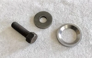 NOS Ford Boss 429 NASCAR crank dampner - h.d. bolt washer & sprocket nose spacer - Picture 1 of 22