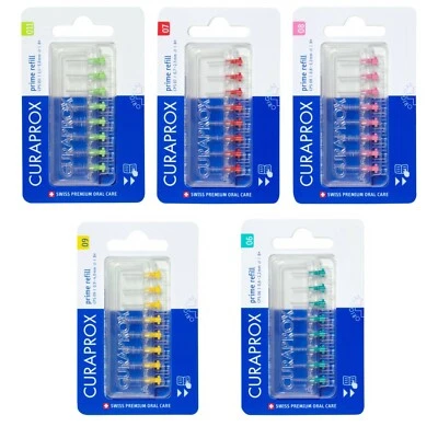 CURAPROX Prime Refill - 8 x Interdental toothbrush tips refill