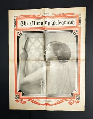 Bellezas de las "ZIEGFELD FOLLIES de 1911" Grace La Rue "FOLIES BERGERE" Tabloide Foto 1 de 4