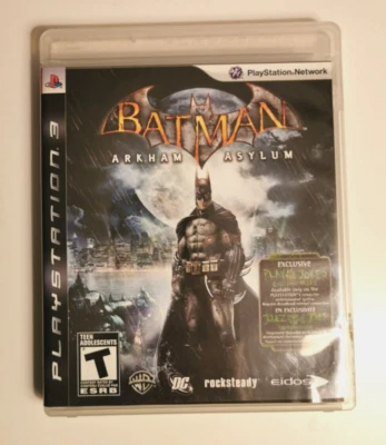 Batman Arkham Asylum (Sony PlayStation 3, 2009 PS3)-Complete - Image 1 of 3