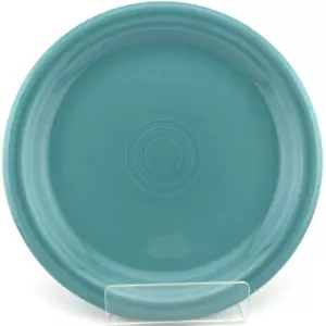 Fiesta Bistro Coupe Salad Plate 7 1/4” Turquoise Homer Laughlin Fiestaware - Picture 1 of 7