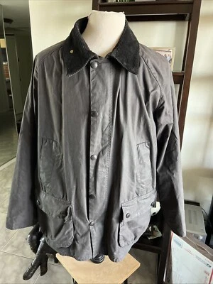 Chaqueta Barbour Bedale a prueba de espinas vintage A104 negra C48 ¡de colección! ✅🌟🇬🇧¡Super! Foto 1 de 4