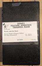 Beauty and the Beast VHS Special Work-In-Progress For Tom Schumacher