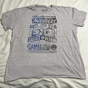 T-shirt Marvel Collector Corps Avengers captain america vs Ultron uomo taglia 3xl - Foto 1 di 4