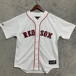 Camiseta Boston Red Sox XL para hombre majestuosa blanca MLB mercancía genuina - Imagen 1 de 7