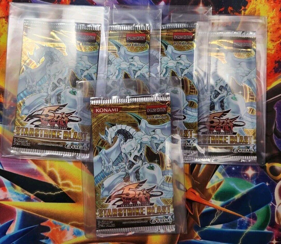 Yu-Gi-Oh! TCG Starstrike Blast Sealed Collectible Card Game Yu-Gi-Oh! TCG Starstrike Blast Sealed Collectible Card Game