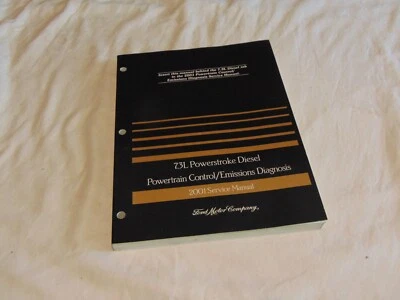 2001 Ford 7.3L Diesel Powertrain Emissions Diagnosis Manual F250 F350 Super Duty - Image 1 of 4
