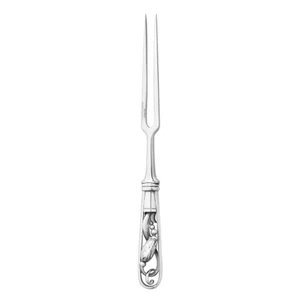 Georg Jensen Silver Carving Fork - Blossom/ Magnolia - NEW - Picture 1 of 1