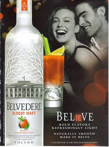 Belvedere  Print Ad 2013 - Picture 1 of 1
