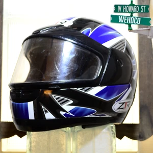 Z1R Motorcycle Helmet w Clear Visor ZRP 1S Mens Size Medium - Picture 1 of 7