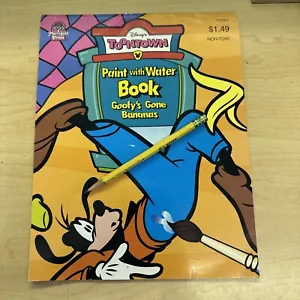Disney ToonTown Gemälde mit Wasser Goofys verschwunden Bananen gebraucht unbenutzt neu andere - Bild 1 von 5