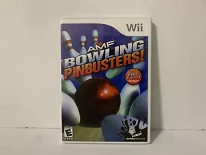 AMF Bowling: Pinbusters (Nintendo Wii, 2007) Complete with Manual Tested - Picture 1 of 4