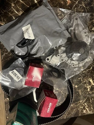 2001-2006 Mitsubishi MONTERO Gen 3 100% Genuine OEM Timing Belt Kit w/ Tensioner - Image 1 of 3