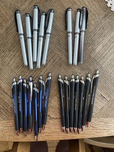 Uni-Ball Impact 207 and Papermate Inkjoy 550rt Mixed Lot 22 Pens Tested & Works - Picture 1 of 1