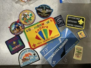 WORLDWIDE ASSORTED SCOUTING BADGES SEW ON PATCHES SOME RARE JOB LOT PATCHES 10 - Picture 1 of 2