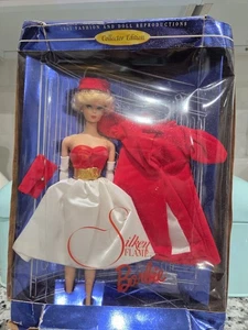 1997 SILKEN FLAME Barbie Mattel #18449 blonde Puppe Collector Edition 1962 - Bild 1 von 8