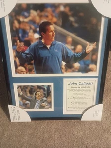 11x14 FRAMED 2011 KENTUCKY WILDCATS Kentucky John Calipari Kentucky Coach - Picture 1 of 12