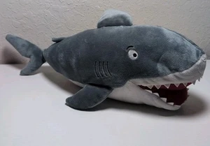 Dude The Shark 15" Kohls Gray Stuffed Animal Plush S52 - Picture 1 of 3