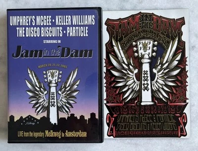 Jam in the Dam DVD 2005 Umphree McGee, Keller Williams, Disco Biscuits, Particle - Image 1 of 4