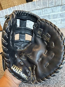 WILSON BIG SCOOP A2864 1st Base Glove Mark Grace AUTOGRAPH MODEL - Nice! - RHT - Picture 1 of 6