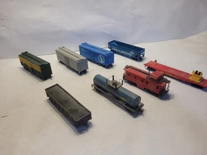 Lote de 8 vagones de tren modelo a escala Ho Caboose Great Northern Conrail Dow - Imagen 1 de 11