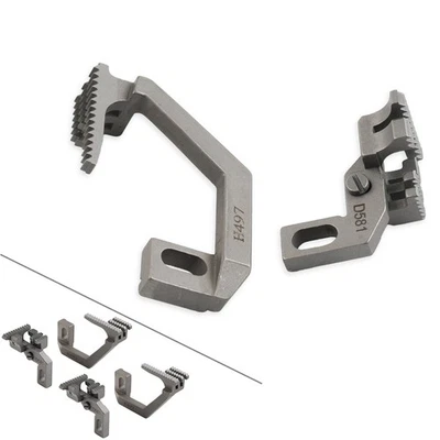 Feed Dog H497 D581 For SIRUBA 757-516M2 5 Thread Overlock Sewing Machines 1 Set - Image 1 of 4
